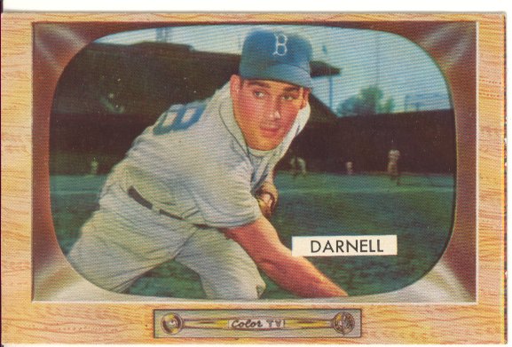 1955 Bowman     039      Bob Darnell RC